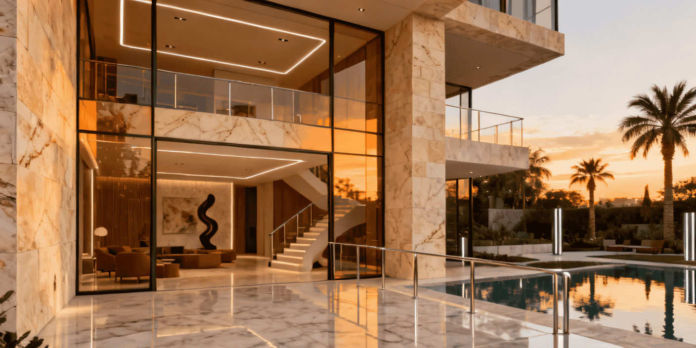 أحدث أفكار وصيحات البناء العصري — دليل المهندس سعيد الريامي لمنزل فاخر وعملي